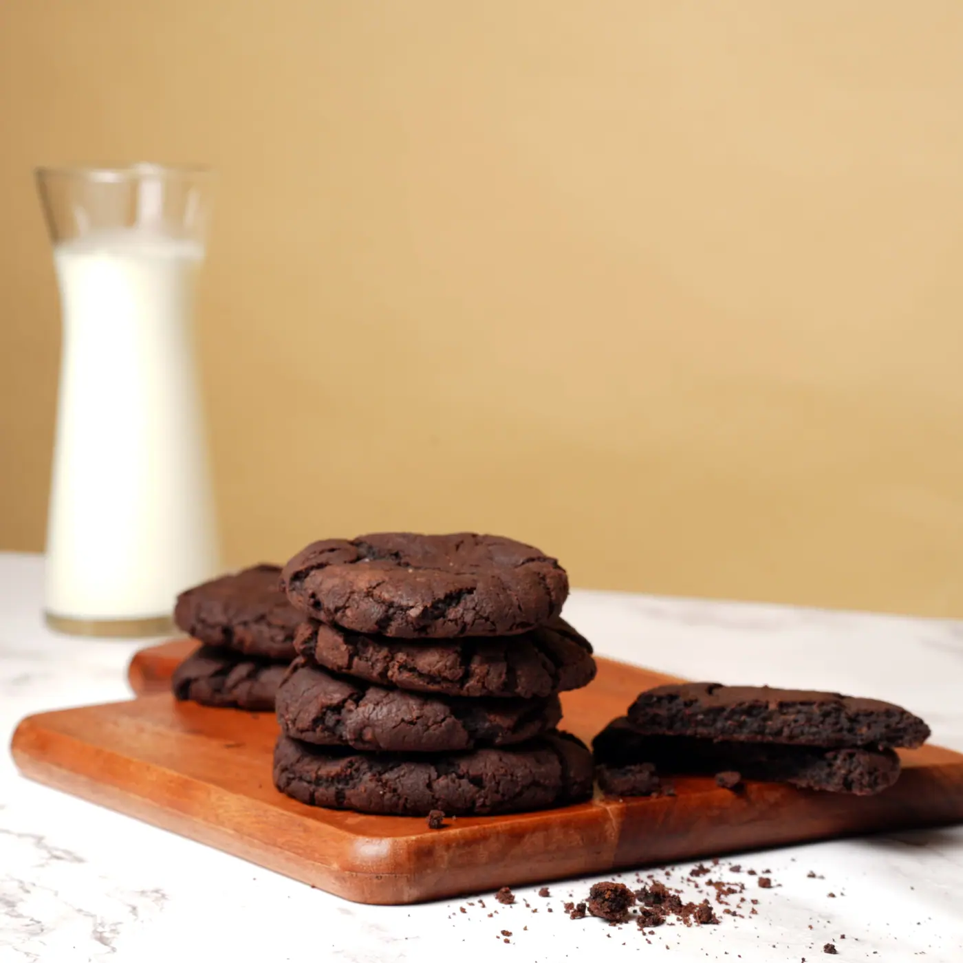 Double chocolate cookies